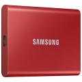 Photo SAMSUNG              Samsung Portable SSD T7 500 Go Rouge